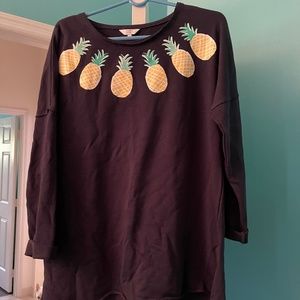 3/4 length light weight sweater